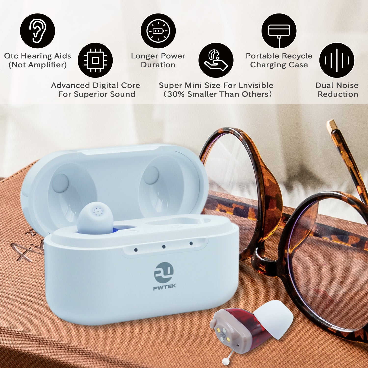 Let You Hear The Sound Of The World - PWTEK Smart Hearing Aid