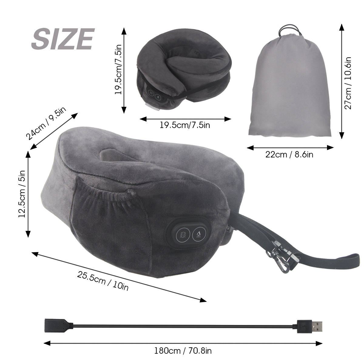 Travel accessories series - Sleep: Best massaging neck pillows - No  Footprint Nomads